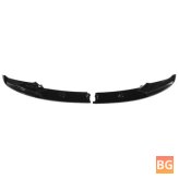 For BMW 535i/528i with M Sport Bumper and Front Lip Spoiler splitter - Surround Molding Cover Trim Body Kit