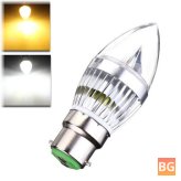 Chandelier Light Bulb with E27, E14, B22, E12 LED's