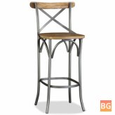 Mango Wood Bar Stool