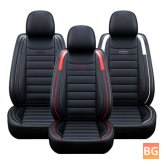 Deluxe PU Leather Car Seat Covers - 5 Seats