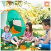 Tent Camping Gear Set for Toddlers - Boys and Girls