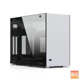 A4 Tempered Glass Computer Case - ITX