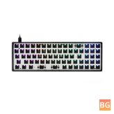 SKYLOONG GK73X/GK73XS Keyboard Customized Kit - Hot Swappable NKRO RGB Wired bluetooth Dual Mode PCB Mounting Plate Case