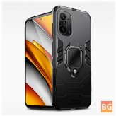 Bakeey Shockproof Armor Case with Finger Ring for POCO F3