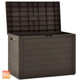 Garden Storage Box - Brown 38.7x17.3x21.7
