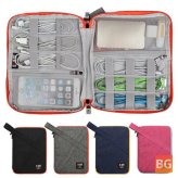 BUBM Outdoor Portable Waterproof Earphone Cable Storage Bag Collection Bag