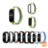 Bakeey Buckle Type Loop Nylon Watch Band Watch Strap for Xiaomi Mi Band 5
