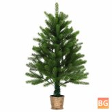 Home Office Christmas Tree with 200 Branches - Easy Assembly