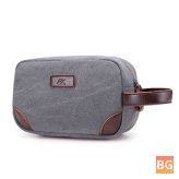 USB Cable Storage Bag for Portable Canvas - Large Capacity