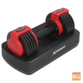 GEEMAX Adjustable Dumbbell for Home Gym - 24 LB