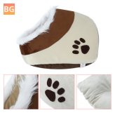 Warm Igloo Sleeping Pet Bed for Dogs and Cats