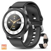 1.08 inch IPS HD Full-Touchscreen Smart Watch with Heart Rate and Blood Pressure Monitor