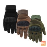 1 Pair Tactical Gloves Cycling Gloves Warm and Anti-slip Outdoor Riding
