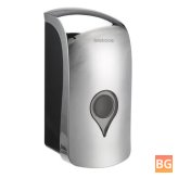 SGODDE 1000ml Wall-mounted Soap Dispenser with Silver Plating - Non-contact Durable