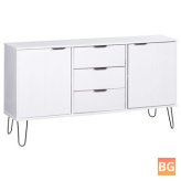 White Solid Pine Sideboard