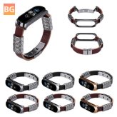 Bakeey Metal Shell Replacement Strap for Xiaomi Mi Band 5