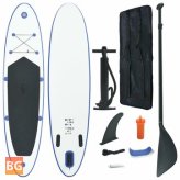 Adult Inflatable Paddle Board Stand Up Surfboard - 330CM Length Max Load - 100KG