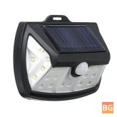 Waterproof LED Solar Wall Light - 28/42
