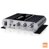 838BT 2.1 Channel HIFI Bluetooth Amplifier with Super Bass and Large Capacity Filter