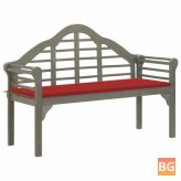 Queen Bench with Cushion - 53.1