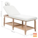 Table with 2 zones of massage and 2 chairs