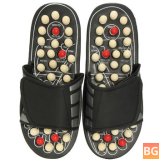 Fitness Slippers with Magnetic Fields for Foot Massage and Acupuncture