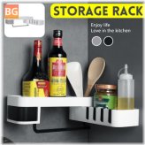 Bakeey Kitchen Storage Rack - Hollow Drain Toilet Storage Shelf