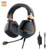 Computer Headset with Mic for Gaming