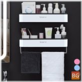 Home Organizer Shelf Holder with Wall Mount