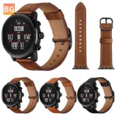 Genuine Leather Smartwatch Band for Amazfit Sport Watch
