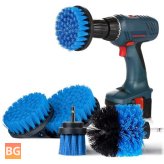 Pool Tile Flooring Brush and Drill - 4 Pieces