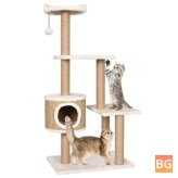 Cat furniture with scratching posts - 123 cm