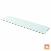 Shelf Panel Glass - Clear 39.4