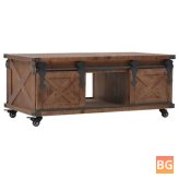 Coffee Table - 91x51x38 cm - solid pine brown