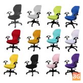 Office Chair Cover for Computer - Rotating Chair Protector - Seat Slipcover - Home Office Furniture