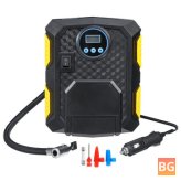 12V Portable Electric Tire Inflator with LED Light