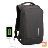 Waterproof Laptop Backpack with External USB Port