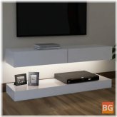 TV Cabinet with LED Lights - 47.2
