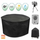 Patio Table Cover with Waterproof UV Protector and BBQ Grill