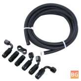 6AN Braided Fuel Line Kit