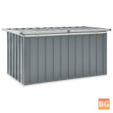 Garden Storage Box Gray 25.6
