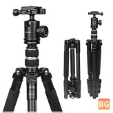 Aluminum Tripod with Four Sections for DSLR Cameras