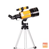 Astronomical Telescope with Tripod and Monocular -luxun