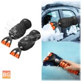 Snow Shovel Set with Gloves and Waterproof Scraper