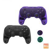 8Bitdo Pro 2 Bluetooth Gamepad with Back Key for Switch, PC, Android, and Steam
