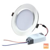 Warm White/White LED Ceiling Lamp - 85-265V