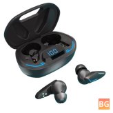 Phoinikas Q15 TWS Earbuds with LED Display and Mic