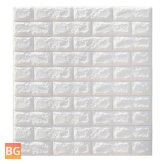 Waterproof Tiles - Self-adhesive White - Panel 70x77cm