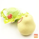 GigglesBread Slow Rising Fruit Squishy Packaging - 8.5cm