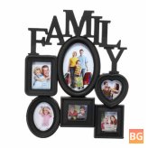 6 Picture Memory Frame for Wall Hanging - Home Decorations